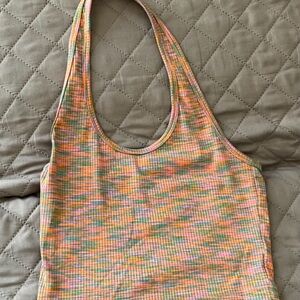 H&M Multicolor Women’s Cropped Halter Top